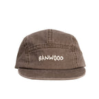 Buy Banwood Washed 5 Panel Cap - Brown | Caps for kids by Learning Bugs UK