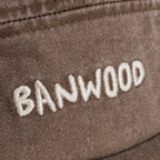 Buy Banwood Washed 5 Panel Cap - Brown | Caps for kids by Learning Bugs UK