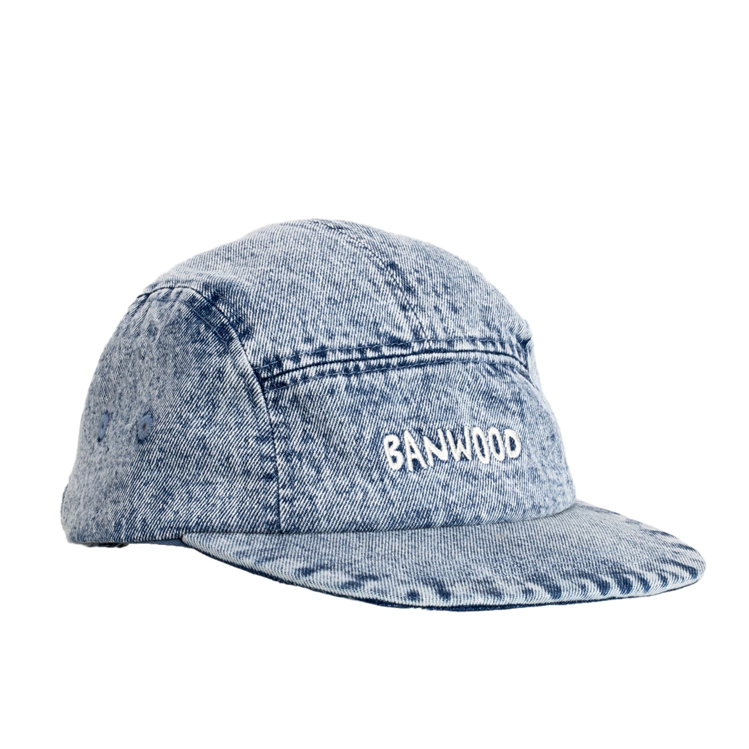 Buy Banwood Washed 5 Panel Cap - Denim | Caps for kids by Learning Bugs UK
