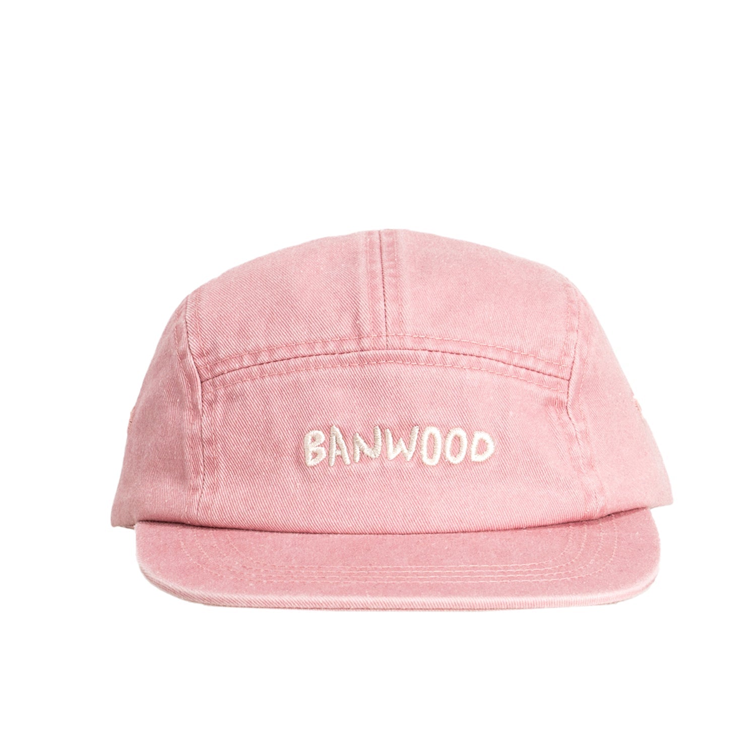 Buy Banwood Washed 5 Panel Cap - Rose | Caps for kids by Learning Bugs UK