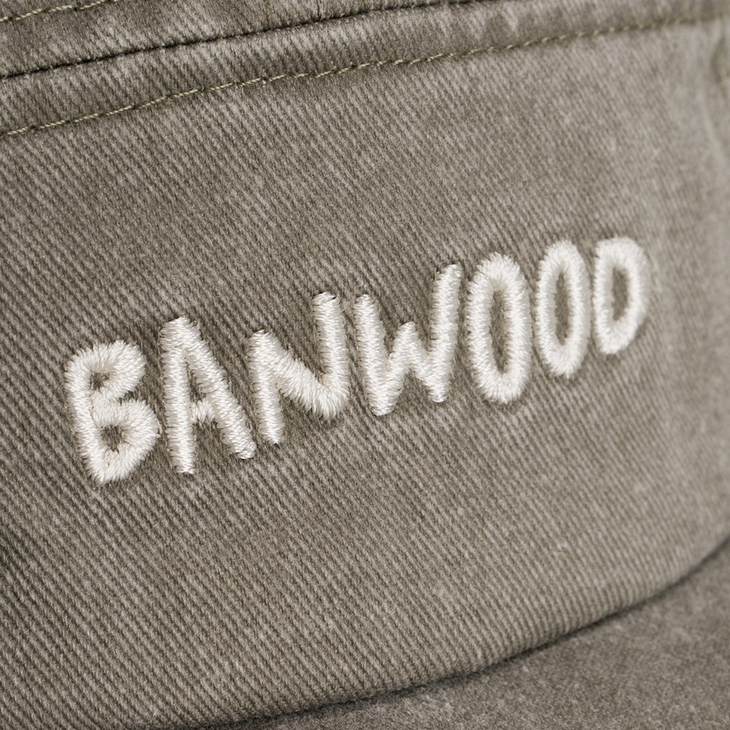 Banwood Washed 5 Panel Cap - Sage