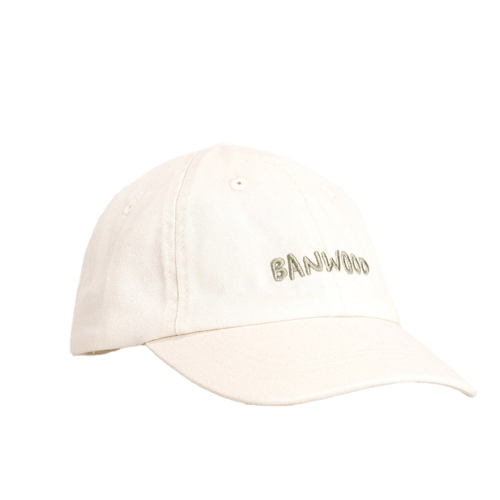 Banwood Washed Cap – Kids Cotton Cap (Cream)