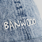 Buy Banwood Washed Cap - Denim | Caps for kids by Learning Bugs UK