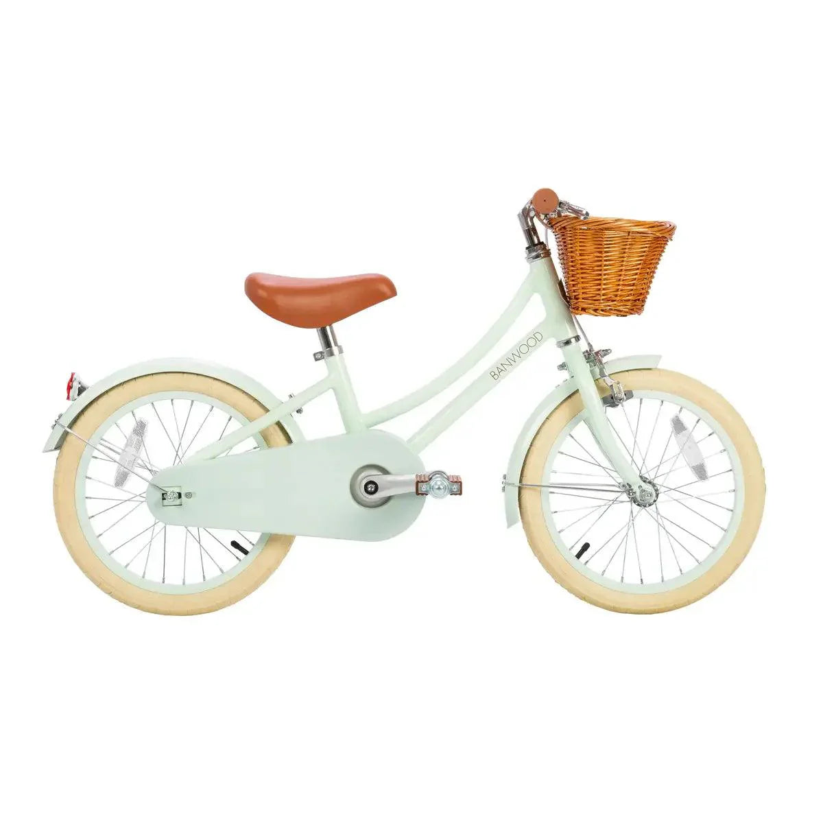 Banwood Classic – Kids Vintage Bike 16” (Pale Mint)
