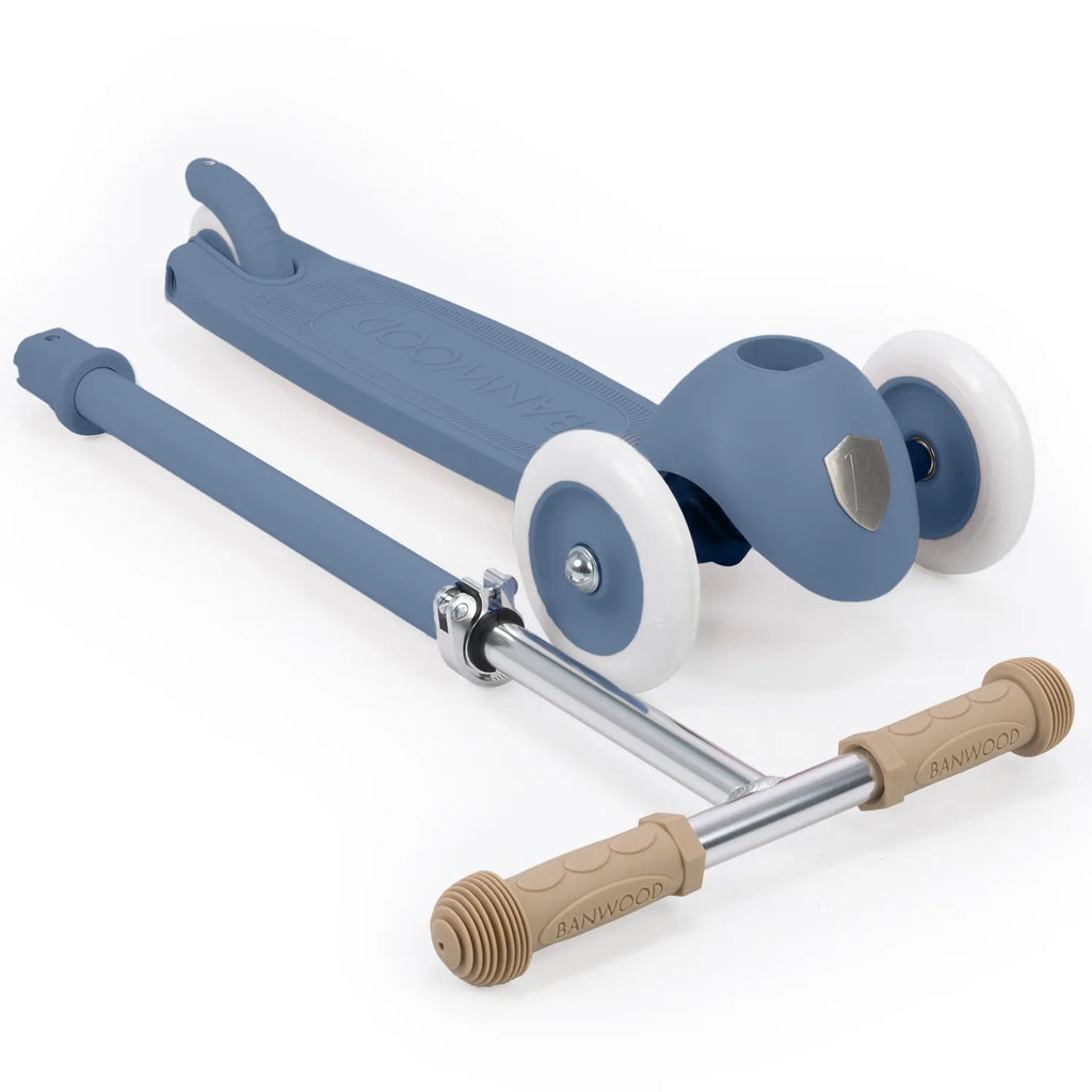 Banwood Eco Scooter Kids 3-Wheel Scooter (Deep Sea)