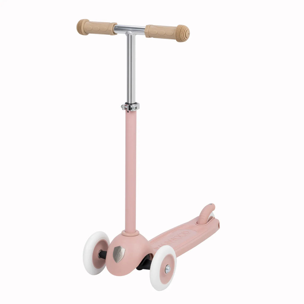 Banwood Eco Scooter Kids 3-Wheel Scooter (Dusty Rose)
