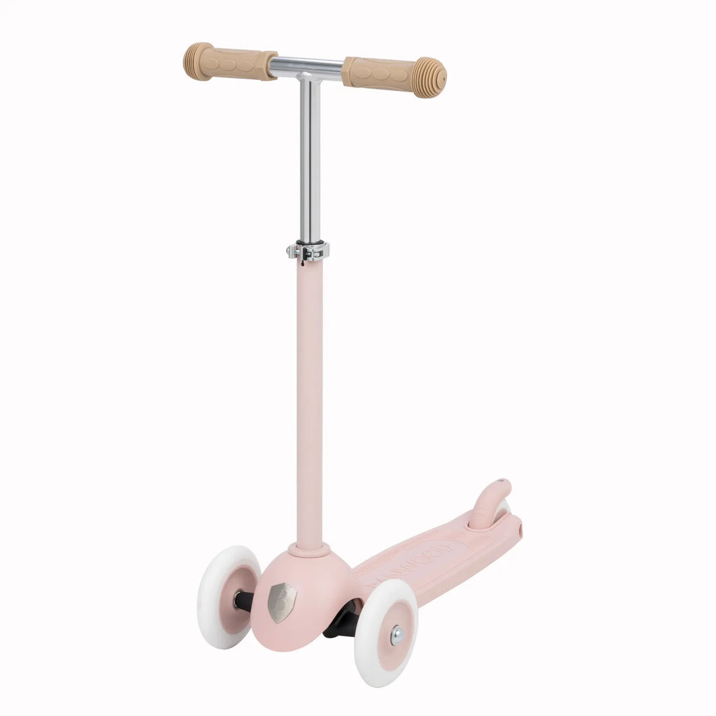 Banwood Eco Scooter Kids 3-Wheel Scooter (Faded Pink)