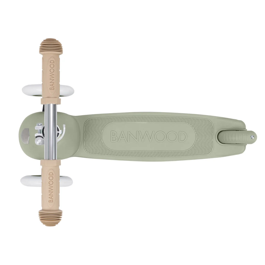 Banwood Eco Scooter Kids 3-Wheel Scooter (Olive)