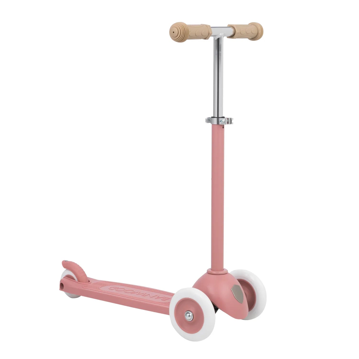 Banwood Eco Scooter Kids 3-Wheel Scooter (Raspberry)