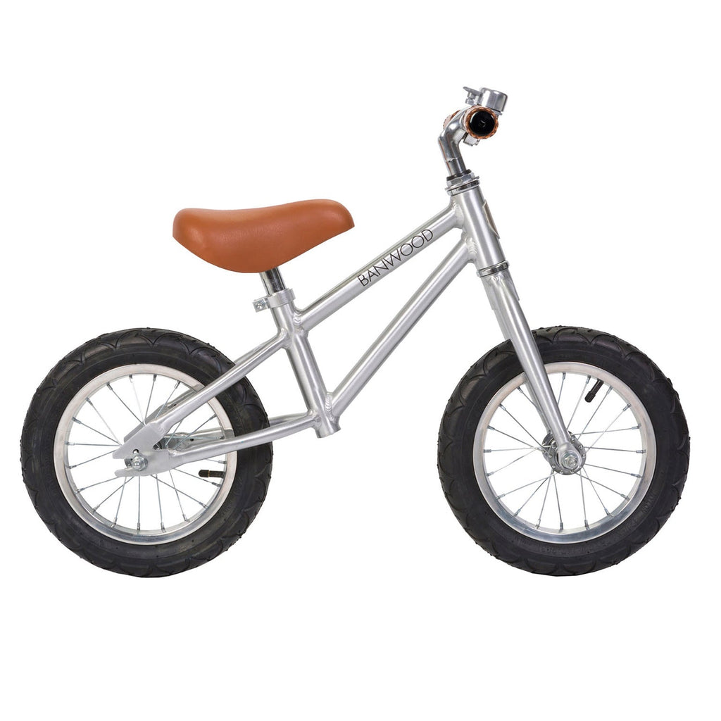 Banwood Balance Bike – Kids First Bike 12” (Chrome)
