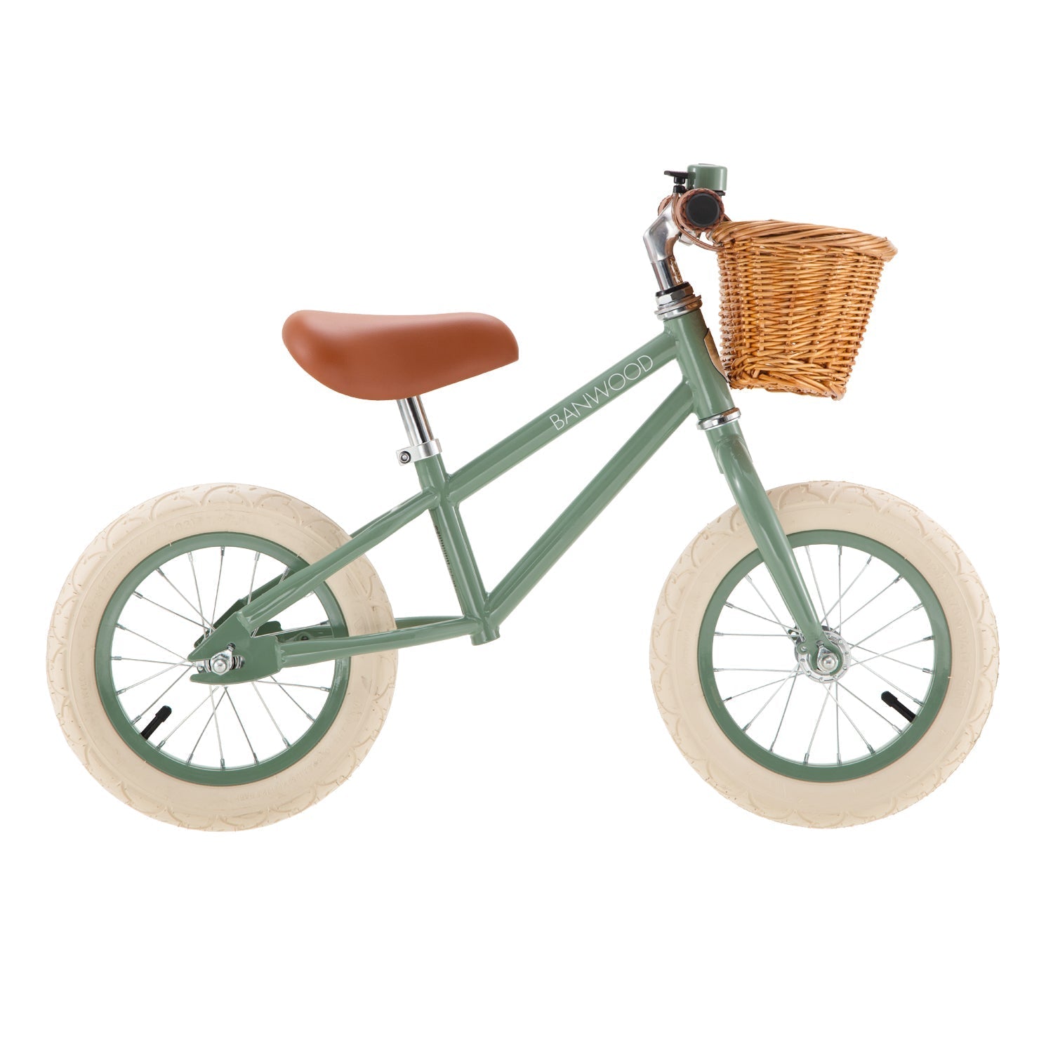 Buy Banwood Balance Bike – Kids First Bike 12” (Forest Green) | FIRST GO for kids by Learning Bugs UK