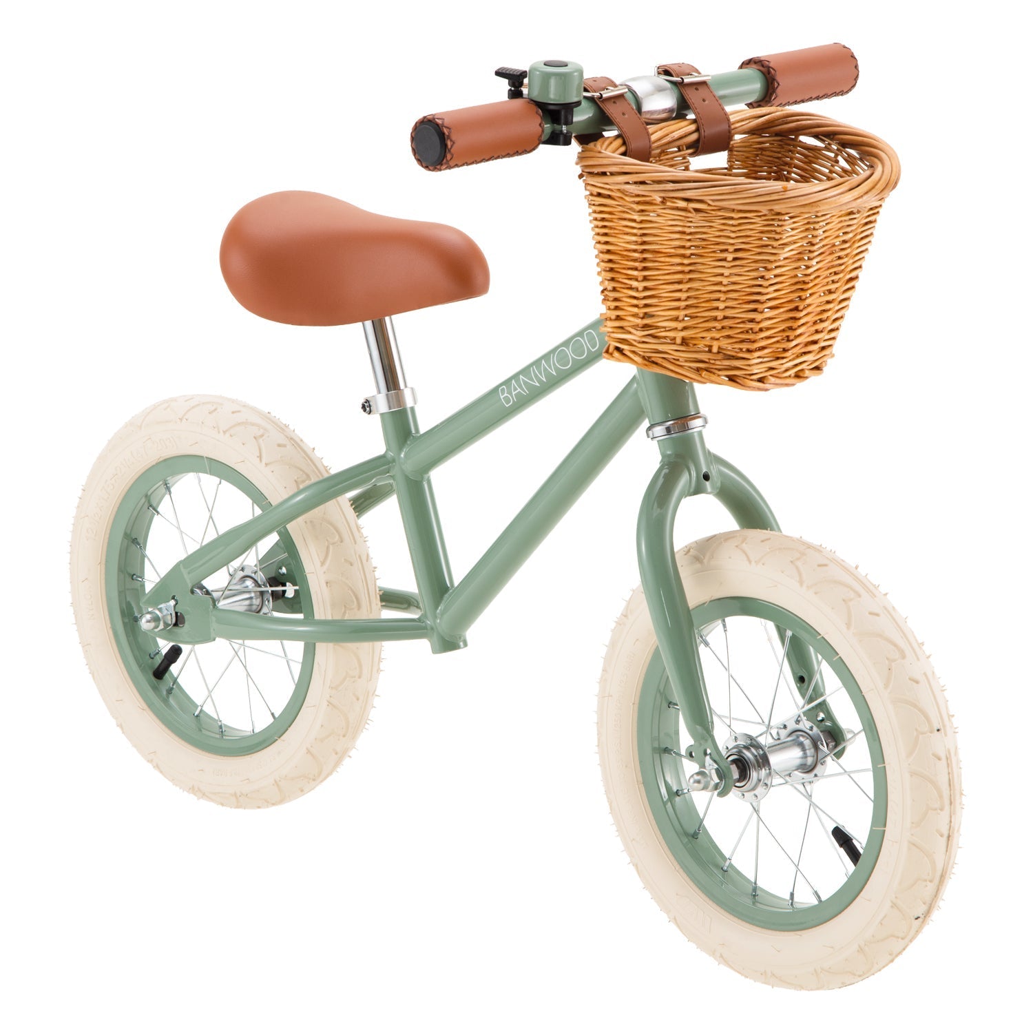 Buy Banwood Balance Bike – Kids First Bike 12” (Forest Green) | FIRST GO for kids by Learning Bugs UK