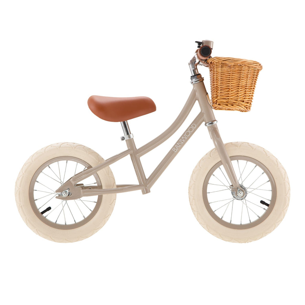 Banwood Balance Bike – Kids First Bike 12” (Beige)