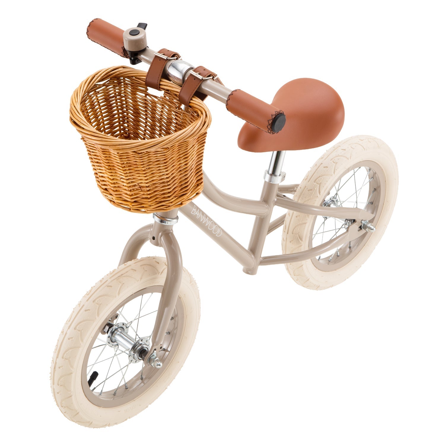 Banwood Balance Bike – Kids First Bike 12” (Beige)