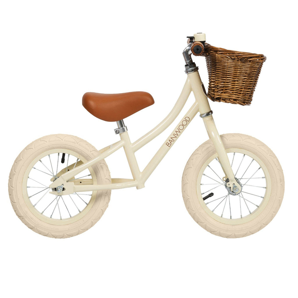Banwood Balance Bike – Kids First Bike 12” (Cream)