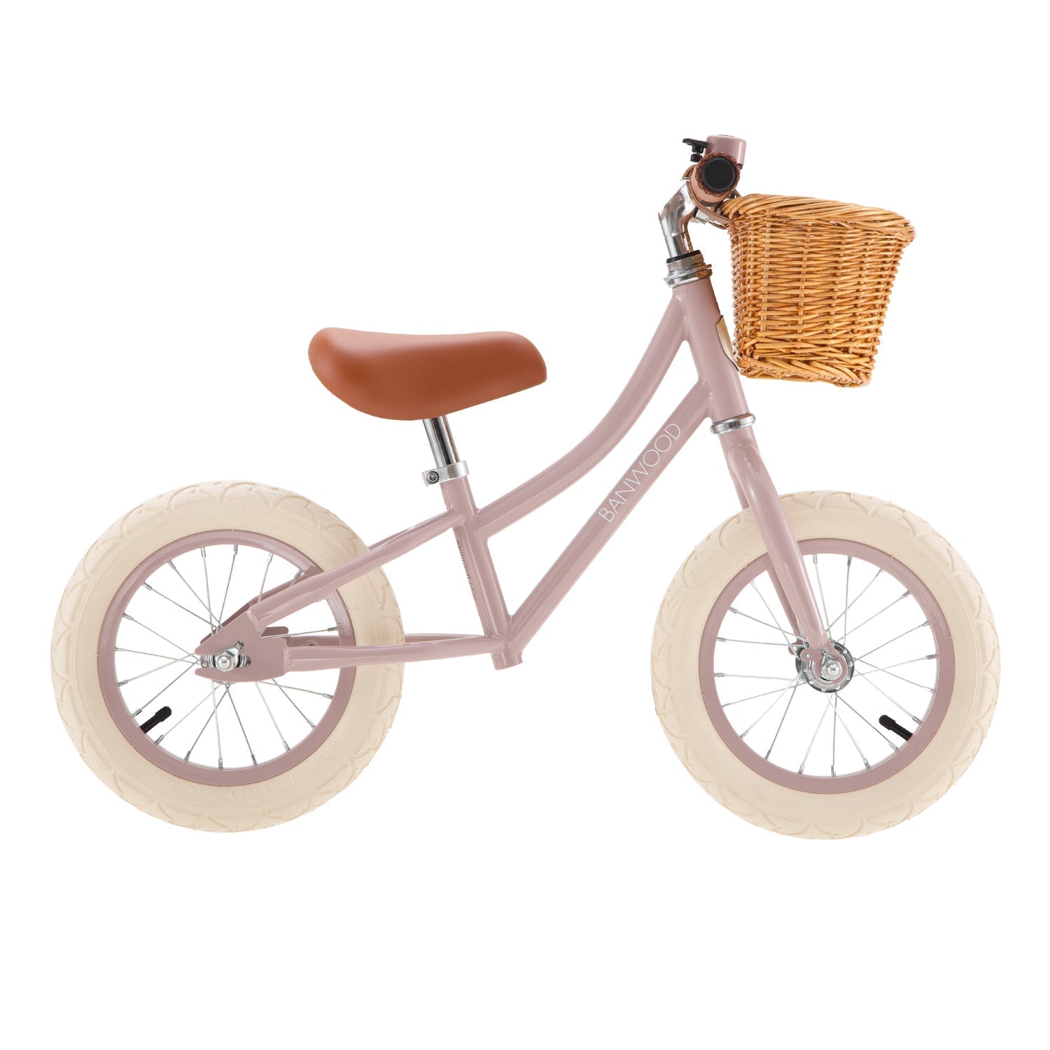 Buy Banwood Balance Bike – Kids First Bike 12” (Dusty Pink) | FIRST GO for kids by Learning Bugs UK