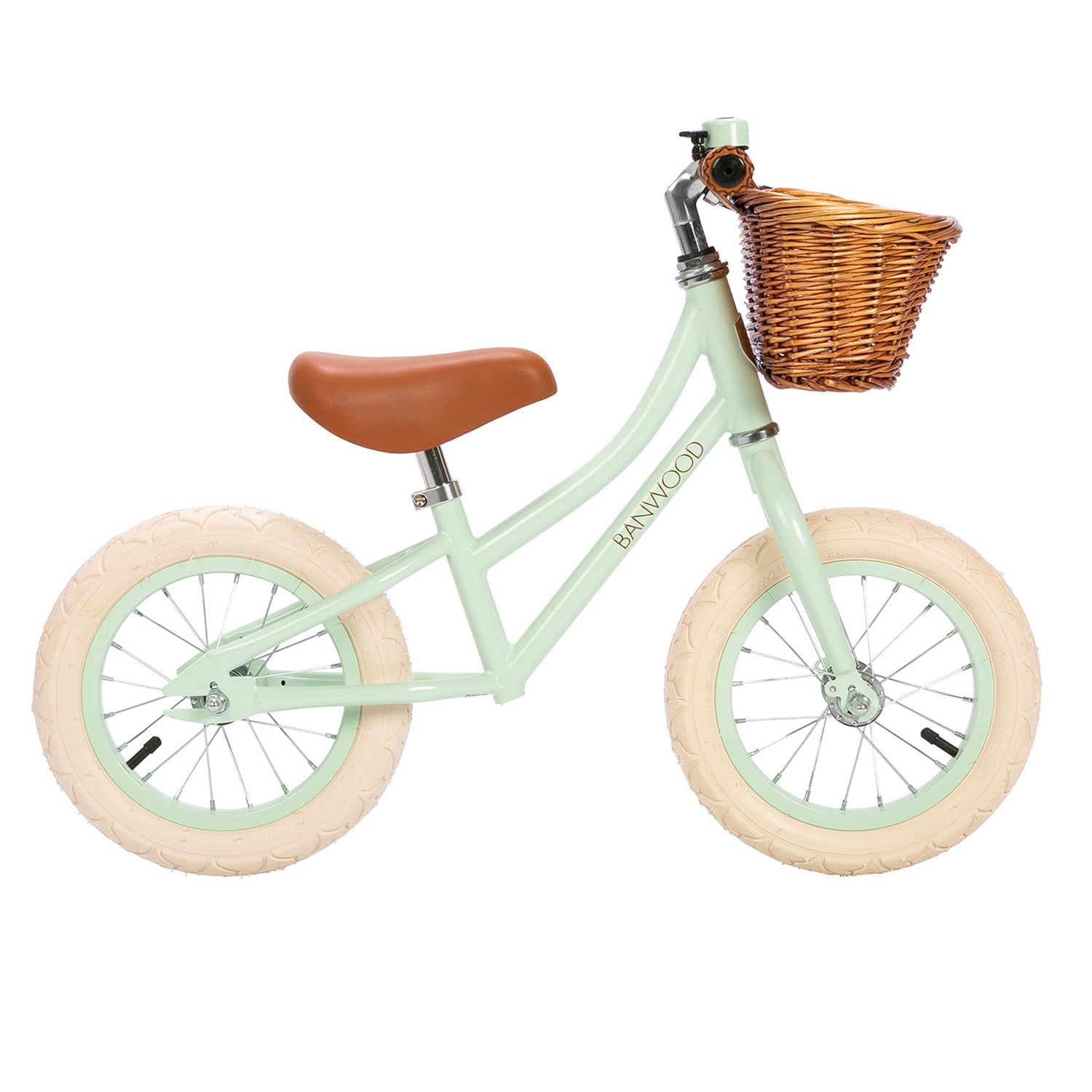 Banwood Balance Bike – Kids First Bike 12” (Pale Mint)