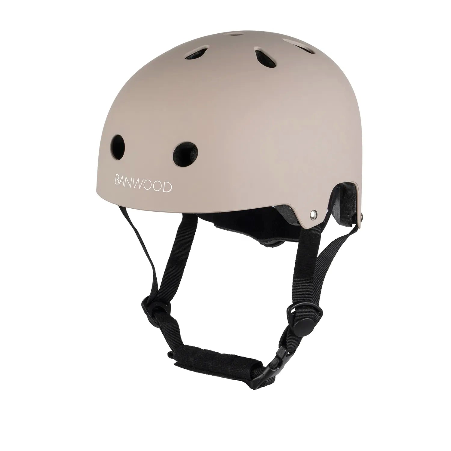Banwood Classic – Kids Bike & Scooter Helmet (Matte Beige)