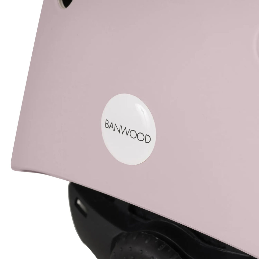 Banwood Classic – Kids Bike & Scooter Helmet (Matte Dusty Pink)
