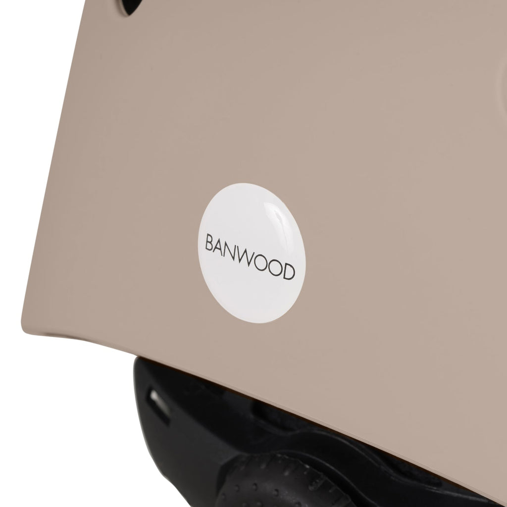 Banwood Eco Helmet – Kids Bike & Scooter Helmet (Sand)