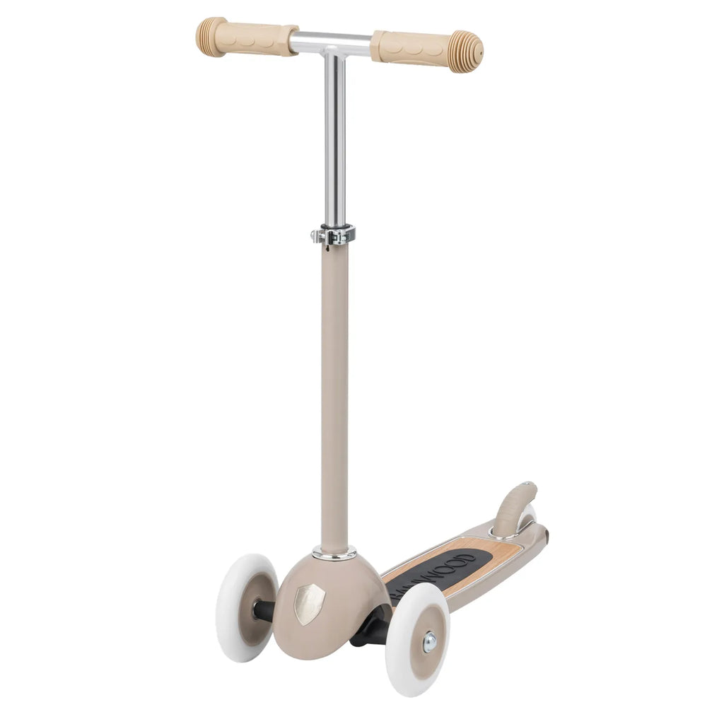 Banwood Scooter – Stylish 3-Wheel Kids Scooter (Beige)