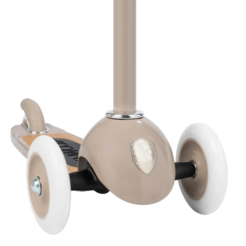 Banwood Scooter – Stylish 3-Wheel Kids Scooter (Beige)