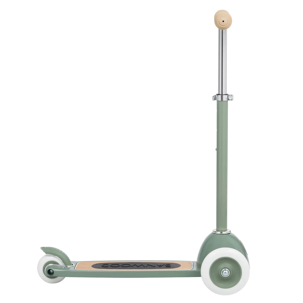 Banwood Scooter – Stylish 3-Wheel Kids Scooter (Forest Green)