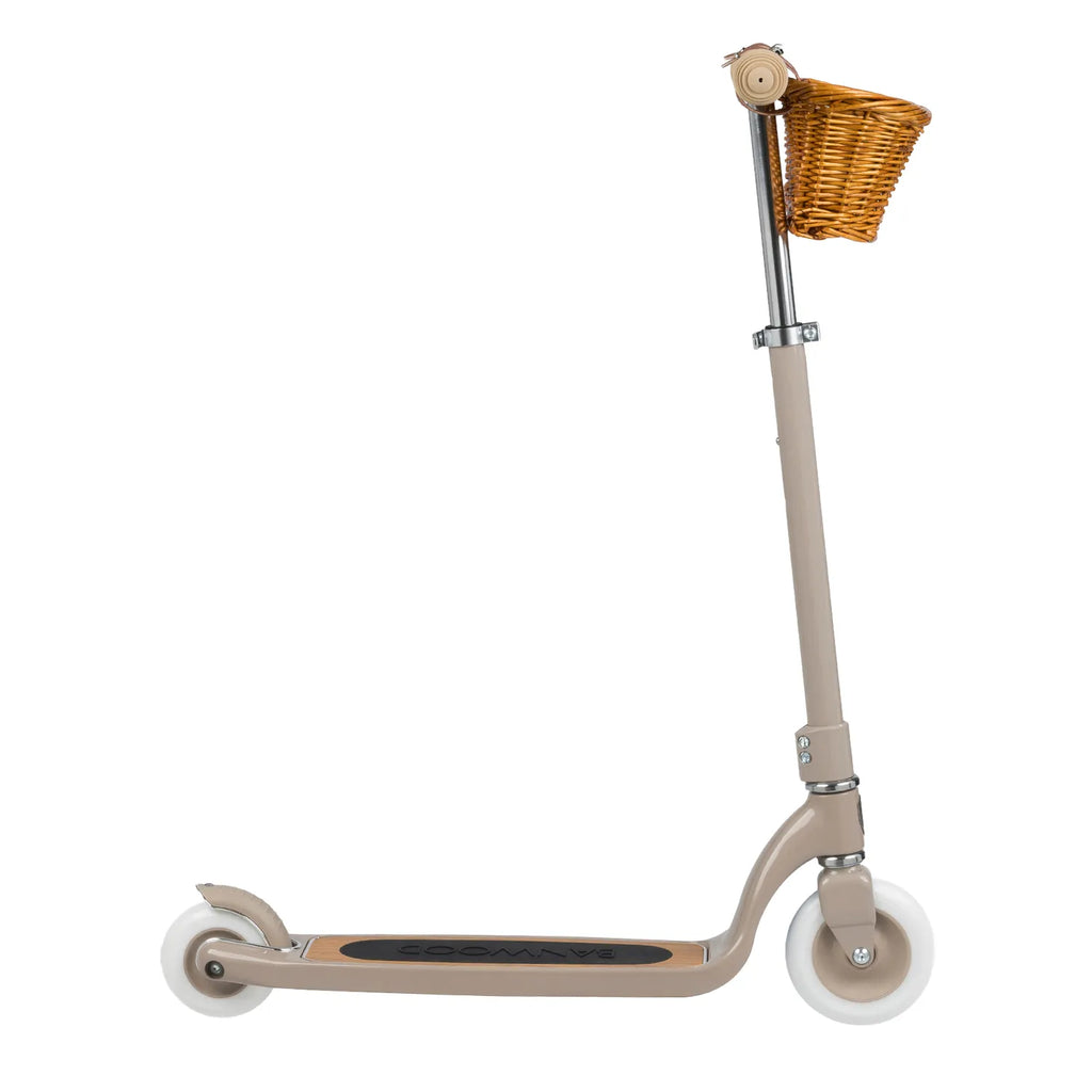 Banwood Maxi Scooter – Kids Two-Wheel Scooter (Beige)