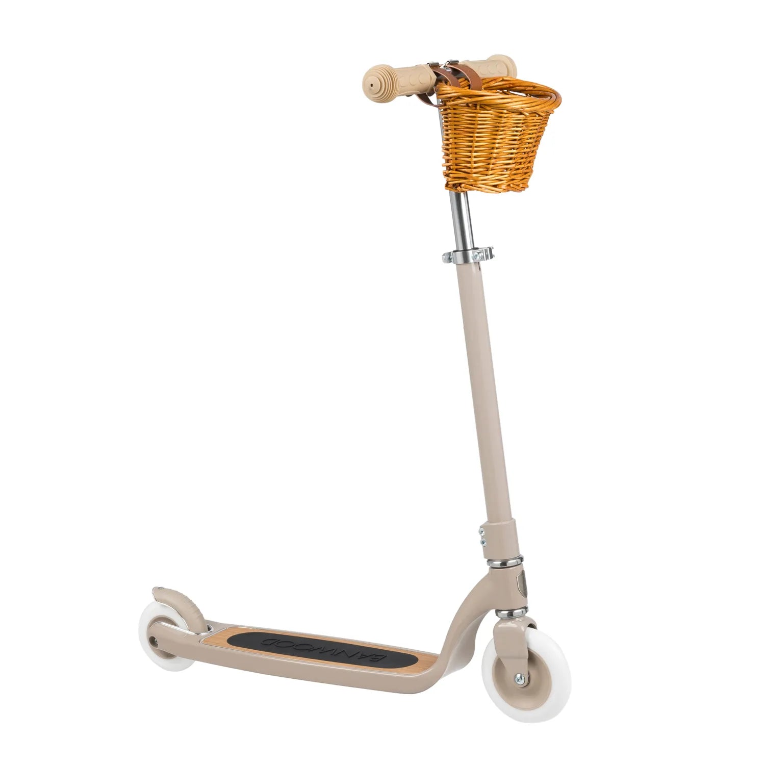 Buy Banwood Maxi Scooter – Kids Two - Wheel Scooter (Beige) | SCOOTER_MAX for kids by Learning Bugs UK