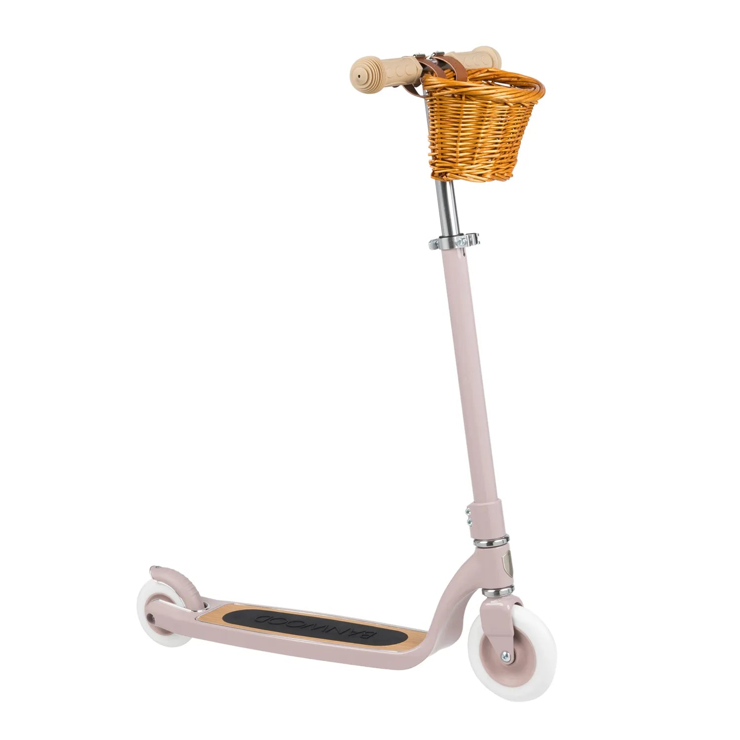Buy Banwood Maxi Scooter – Kids Two - Wheel Scooter (Dusty Pink) | SCOOTER_MAX for kids by Learning Bugs UK