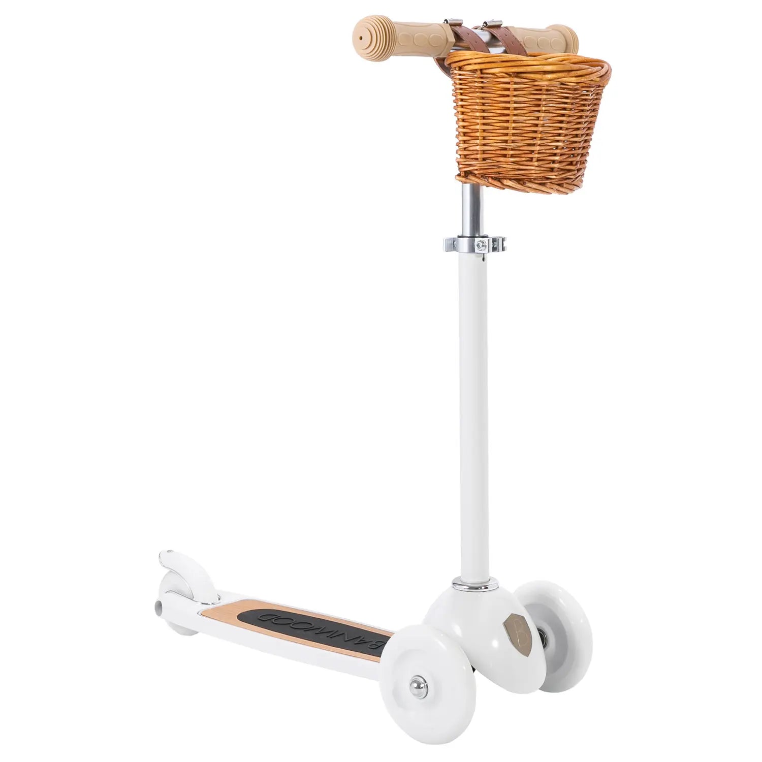 Buy Banwood Scooter – Stylish 3 - Wheel Kids Scooter (White) | SCOOTER for kids by Learning Bugs UK
