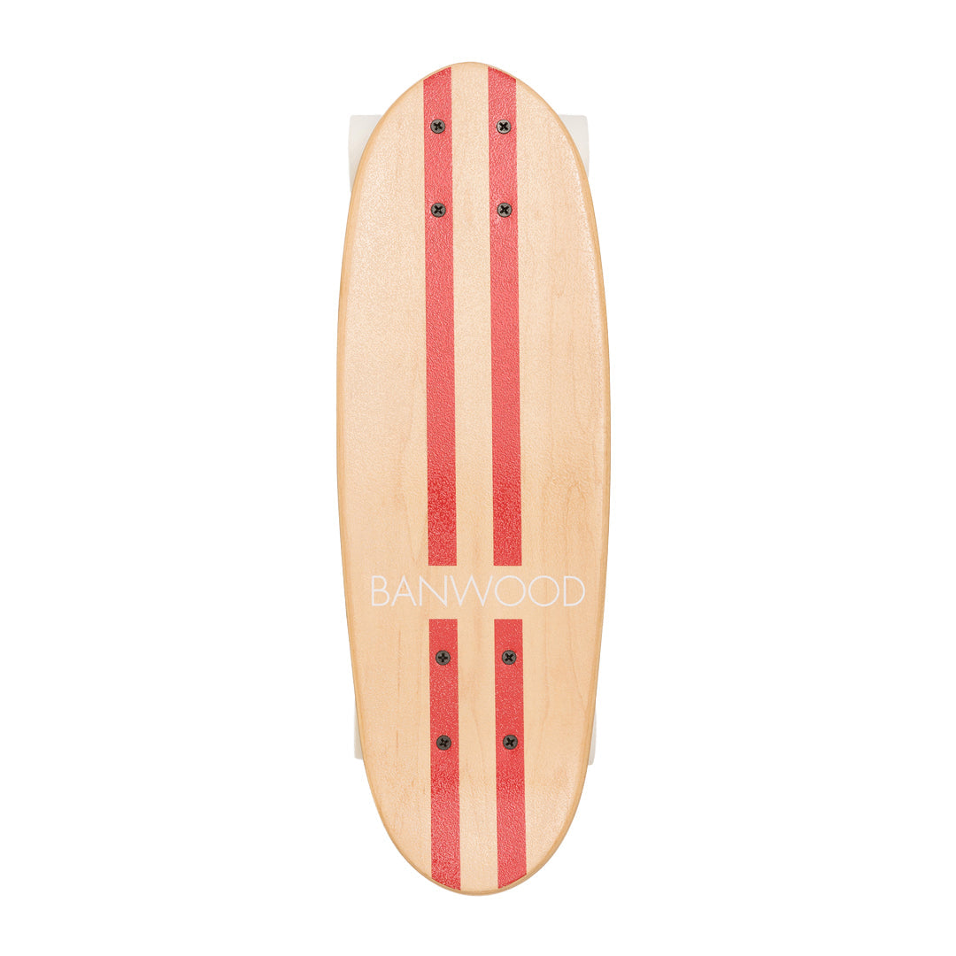 Banwood Skateboard – Kids Maple Deck Skateboard (Red)