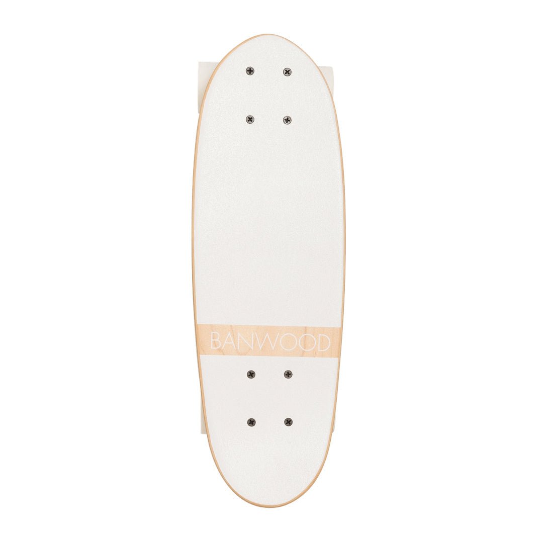 Buy Banwood Skateboard – Kids Maple Deck Skateboard (White) | SKATEBOARD for kids by Learning Bugs UK