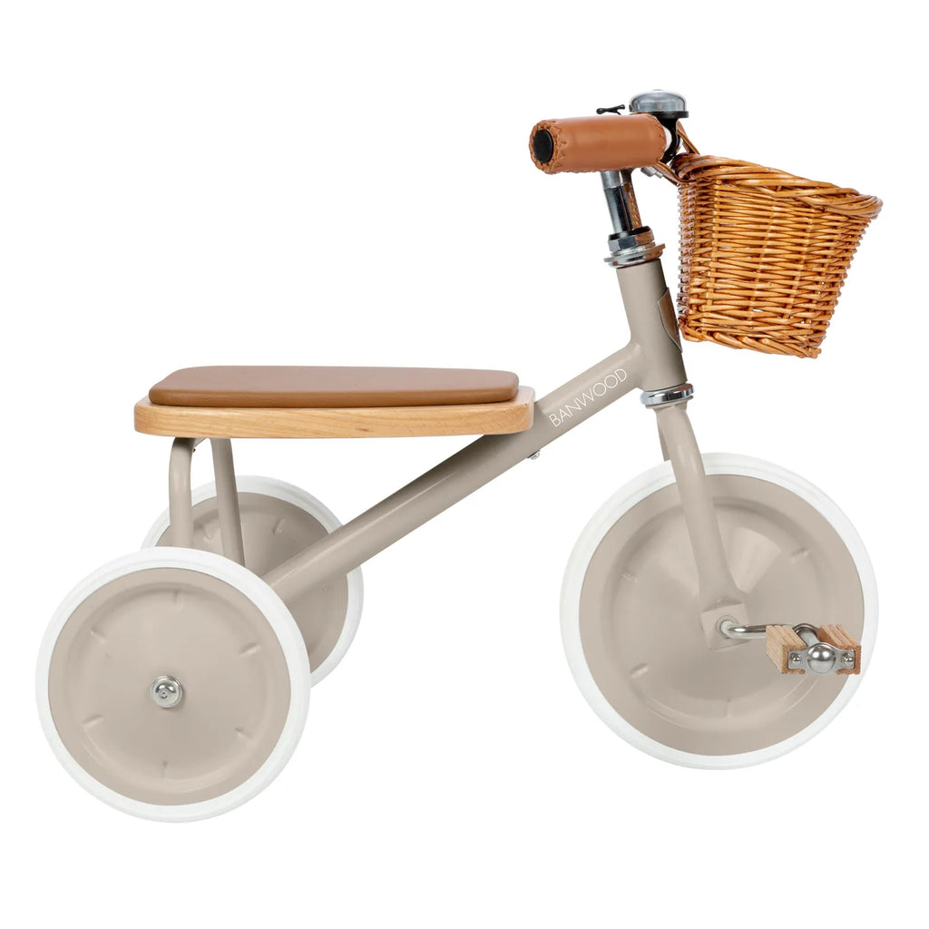 Banwood Trike – Classic Toddler Tricycle (Beige)