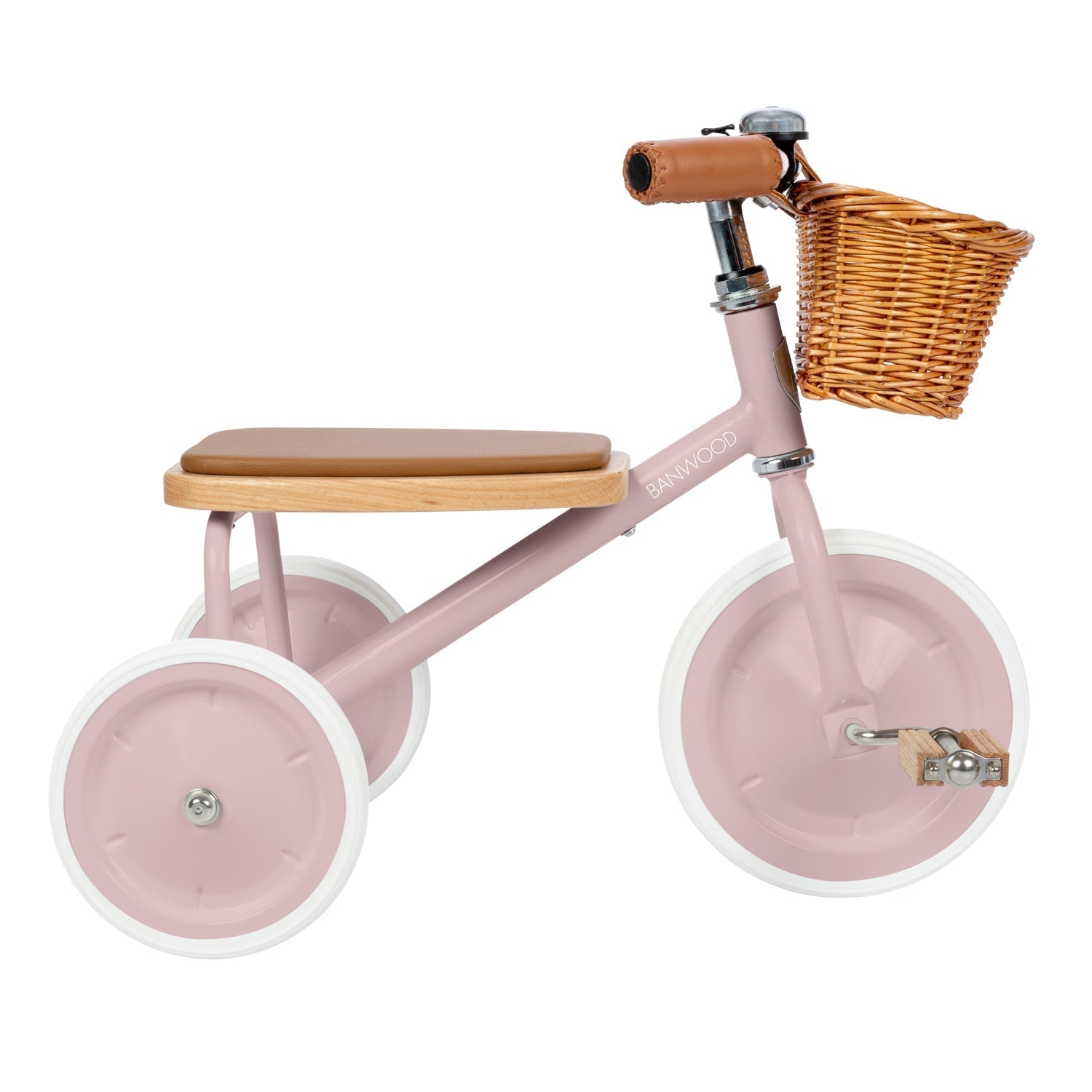 Banwood Trike – Classic Toddler Tricycle (Dusty Pink)