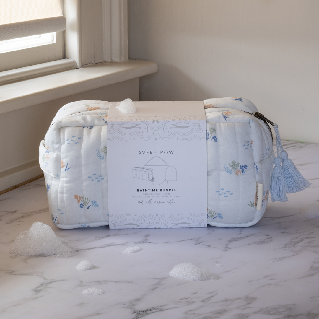 Bathtime Bundle New Baby Gift Set - Coastline