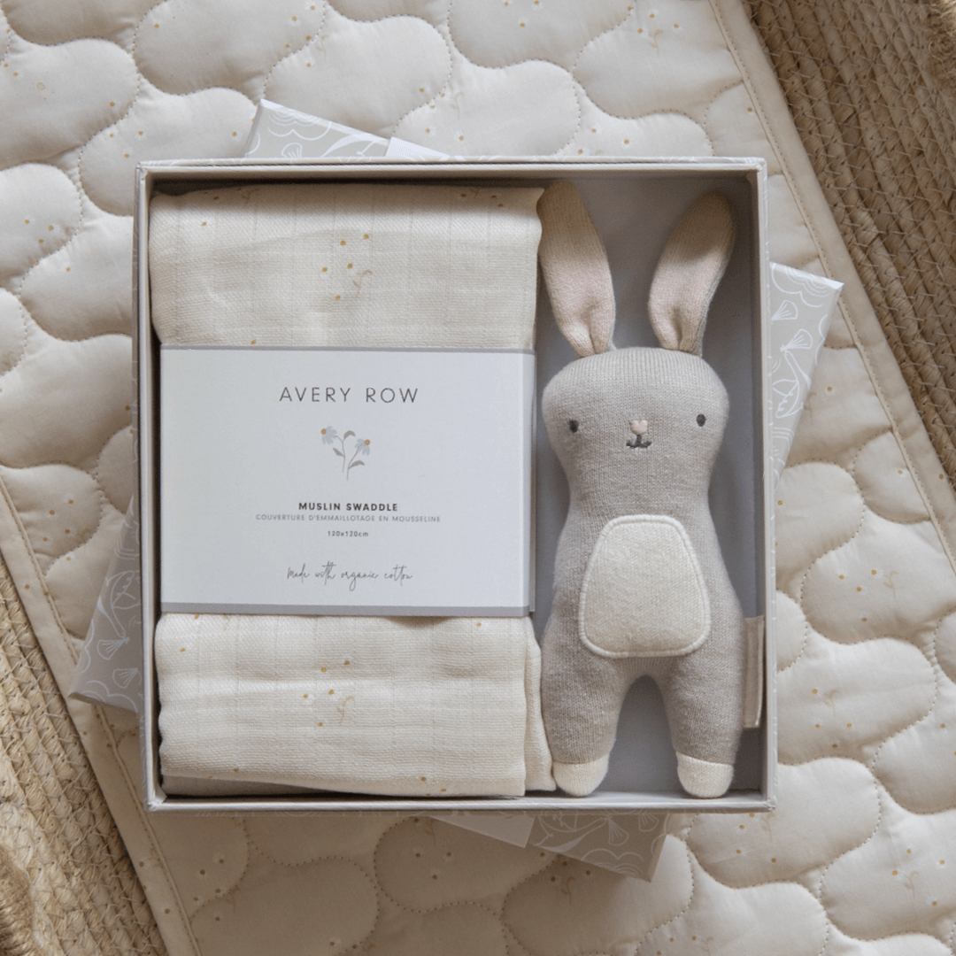 Buy Swaddle & Cuddle New Baby Gift Set - Chamomile | for kids by Learning Bugs UK