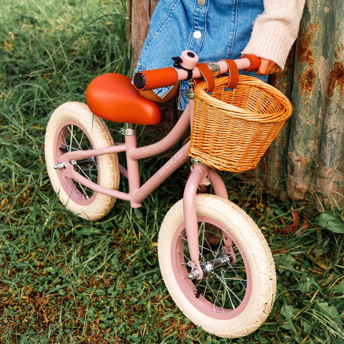 Buy Banwood Balance Bike – Kids First Bike 12” (Dusty Pink) | FIRST GO for kids by Learning Bugs UK