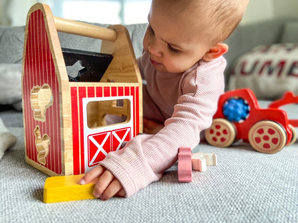 Begin Again Barnyard Shape Sorter by Begin Again - Learning Bugs UK