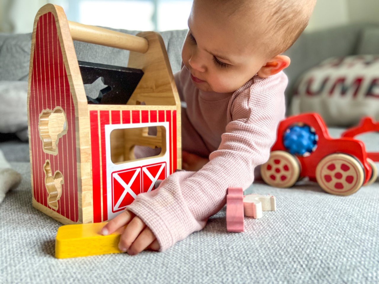 Begin Again Barnyard Shape Sorter by Begin Again - Learning Bugs UK