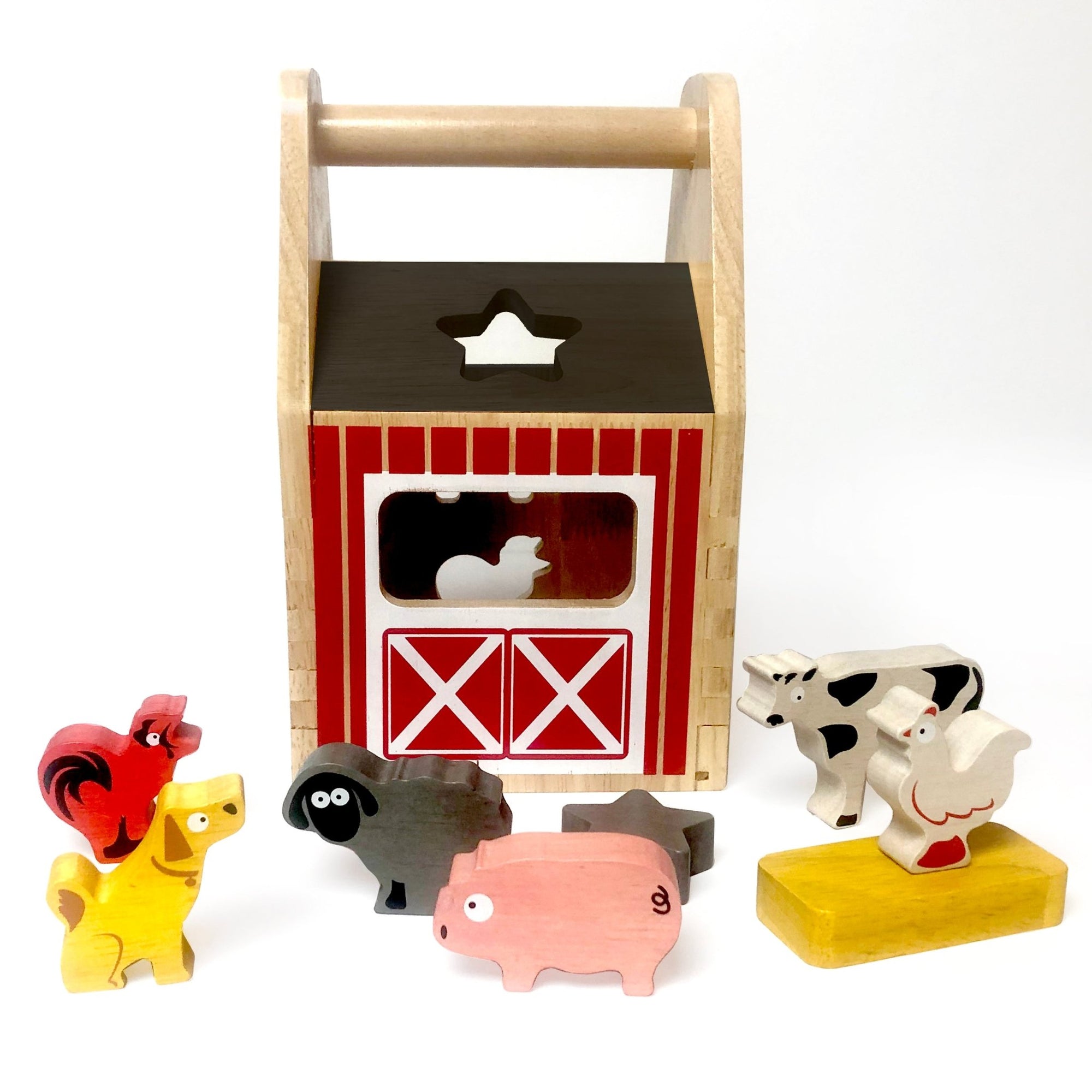 Begin Again Barnyard Shape Sorter by Begin Again - Learning Bugs UK