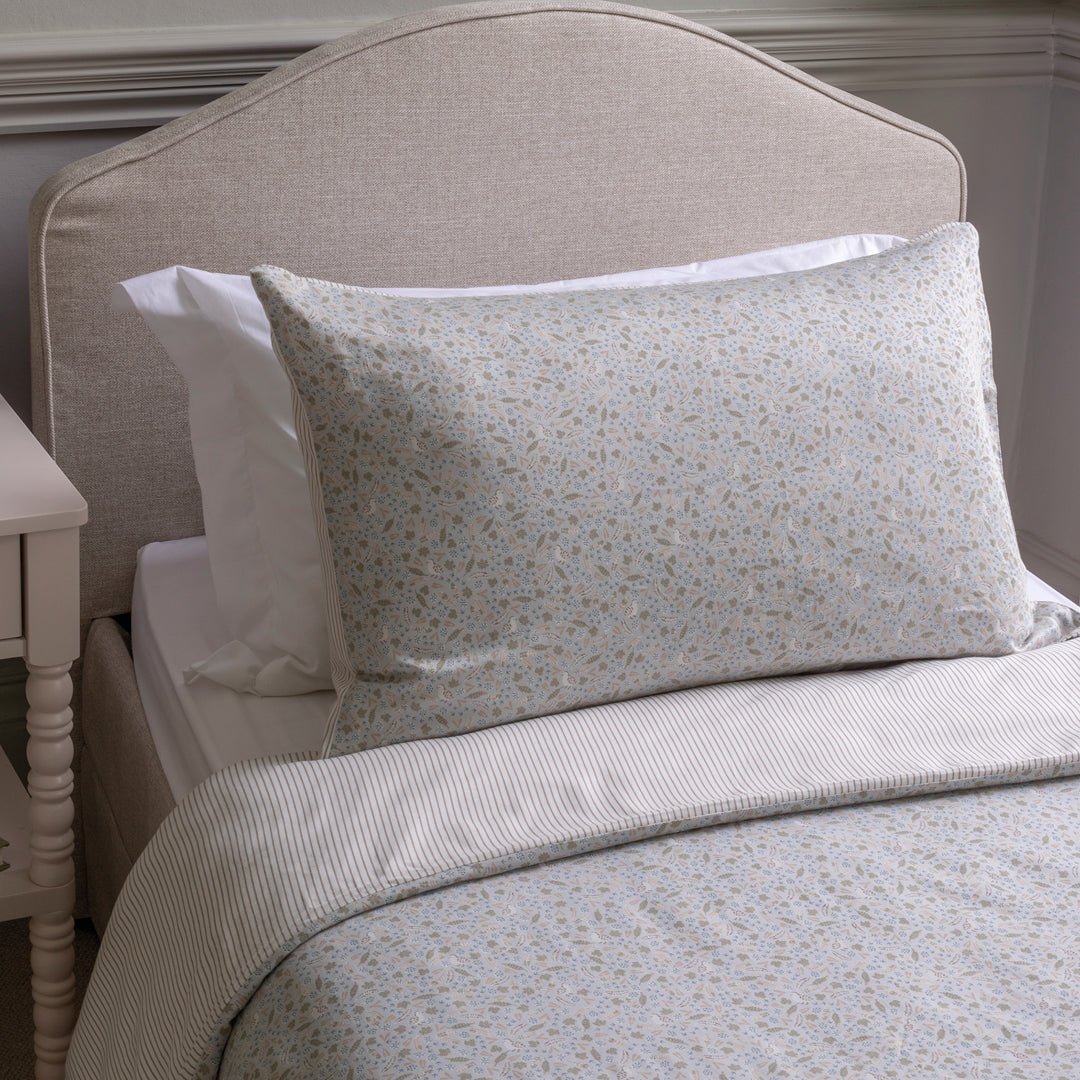 Buy Organic Cotton Single Bedding Set - Nature Trail | Bedding for kids by Learning Bugs UK