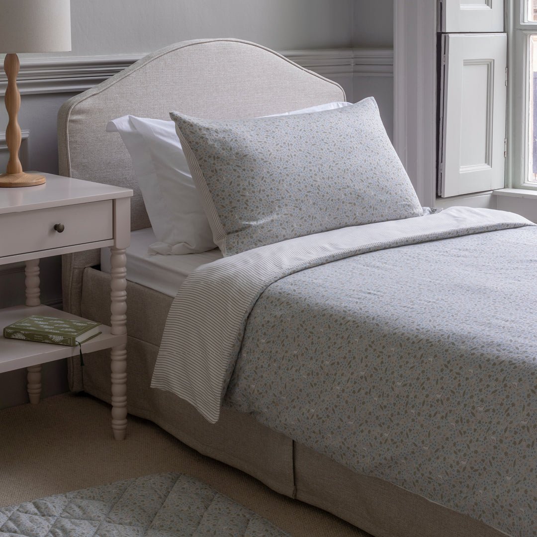 Buy Organic Cotton Single Bedding Set - Nature Trail | Bedding for kids by Learning Bugs UK