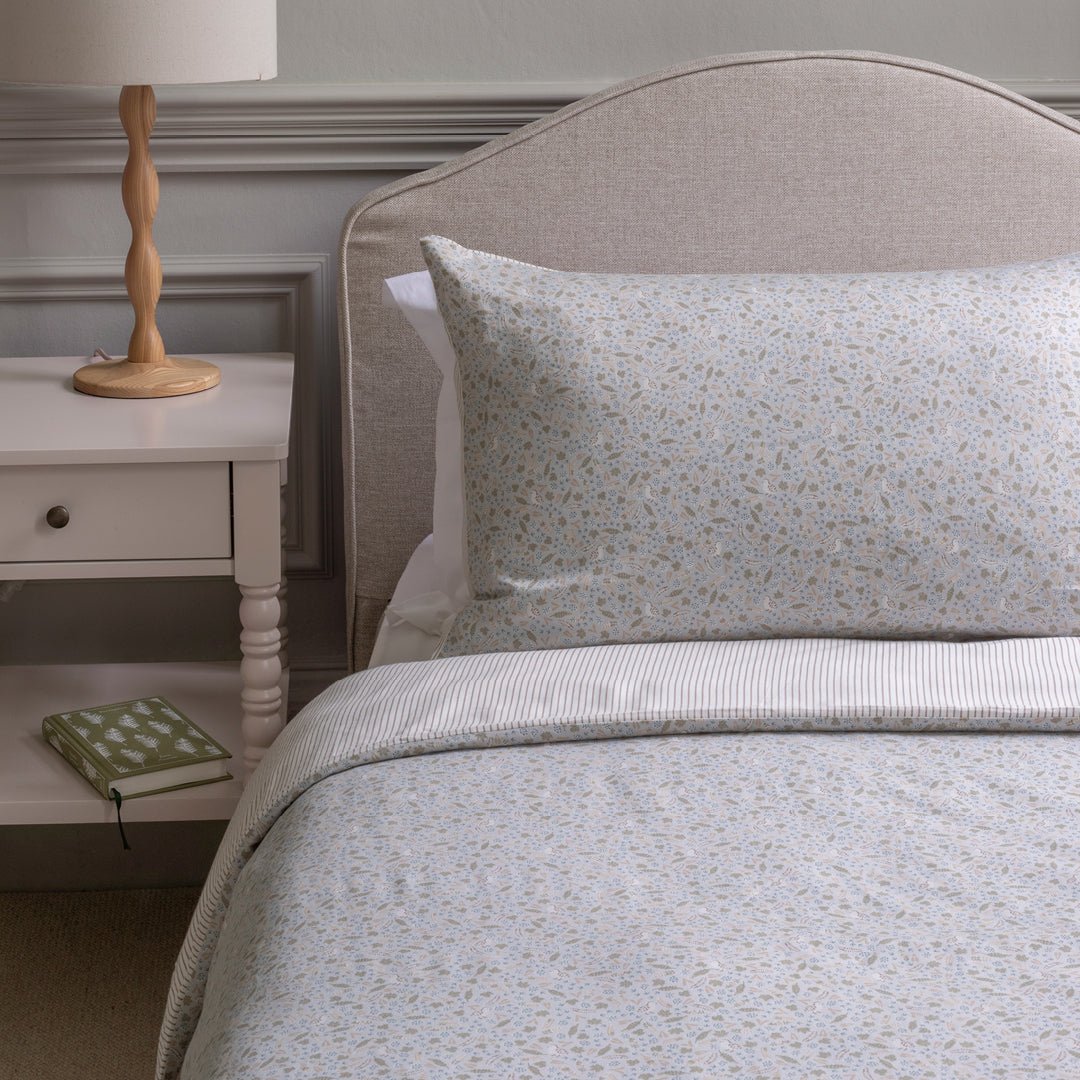 Buy Organic Cotton Single Bedding Set - Nature Trail | Bedding for kids by Learning Bugs UK