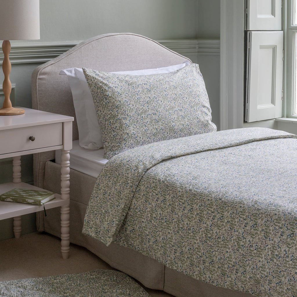 Organic Cotton Single Bedding Set - Riverbank