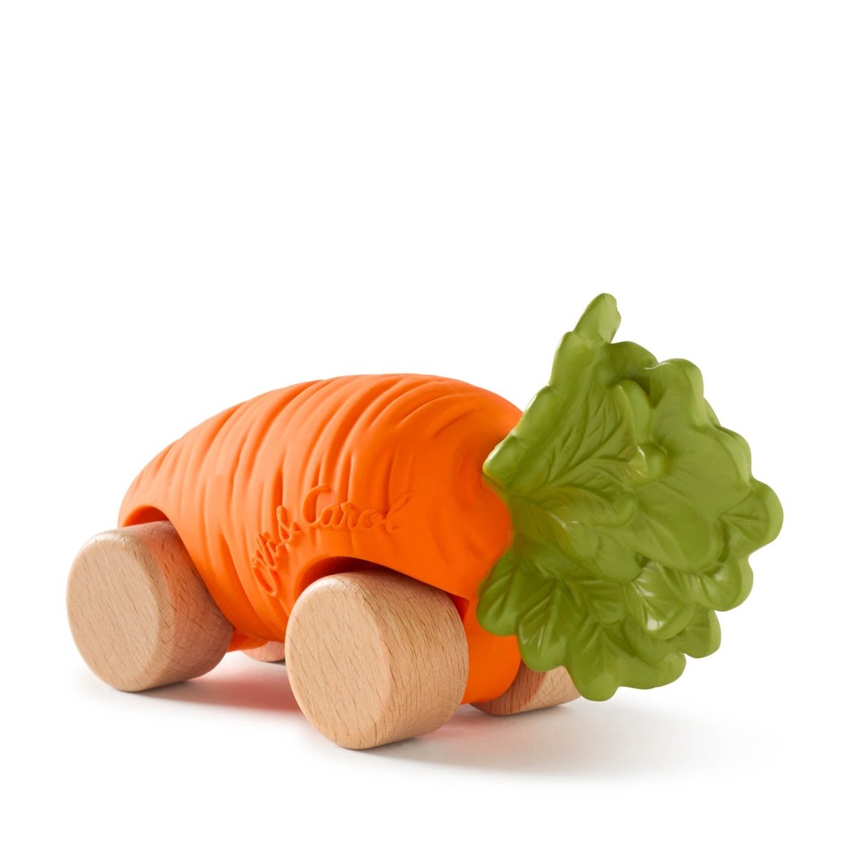 Oli & Carol Cathy the Carrot Car – Baby Sensory Toys for children, available at Learning Bugs UK
