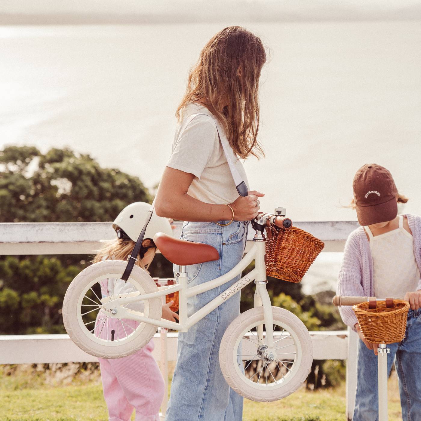 Buy Banwood Carry Strap – Adjustable Shoulder Strap (Cream) | CARRY STRAP for kids by Learning Bugs UK