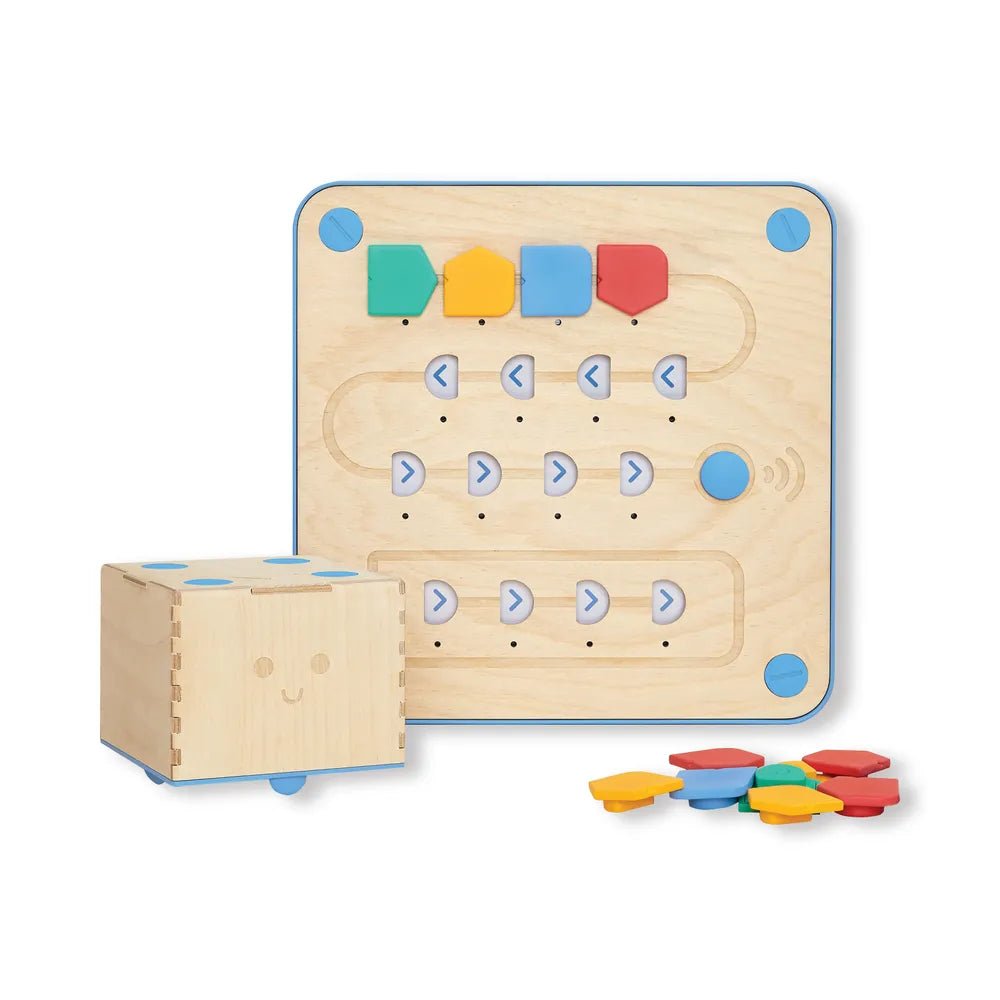 Cubetto Playset + Direction Blocks – for children, available at Learning Bugs UK