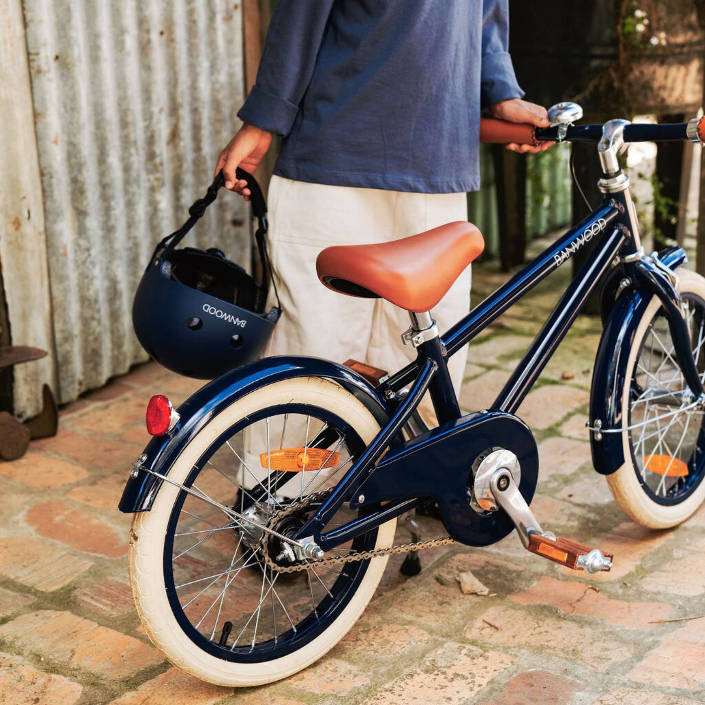 Buy Banwood Classic – Kids Vintage Bike 16” (Blue) | CLASSIC for kids by Learning Bugs UK