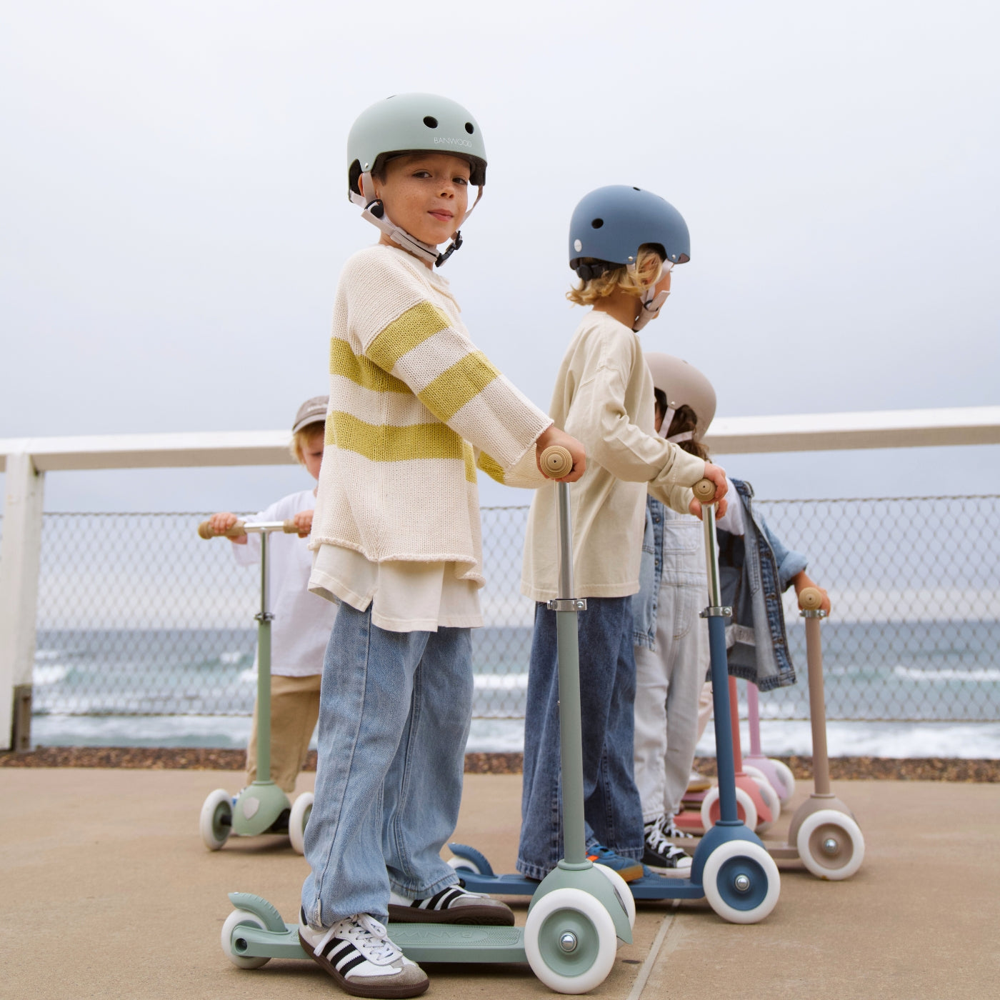 Banwood Eco – Kids Bike & Scooter Helmet (Clay)